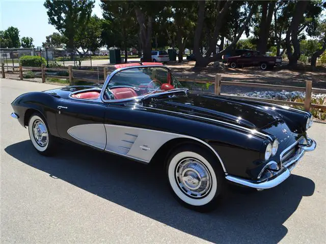 1961 chevrolet corvette #'s matching