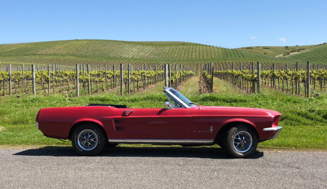 1967 ford mustang convertible - california car, same owner for 37 years