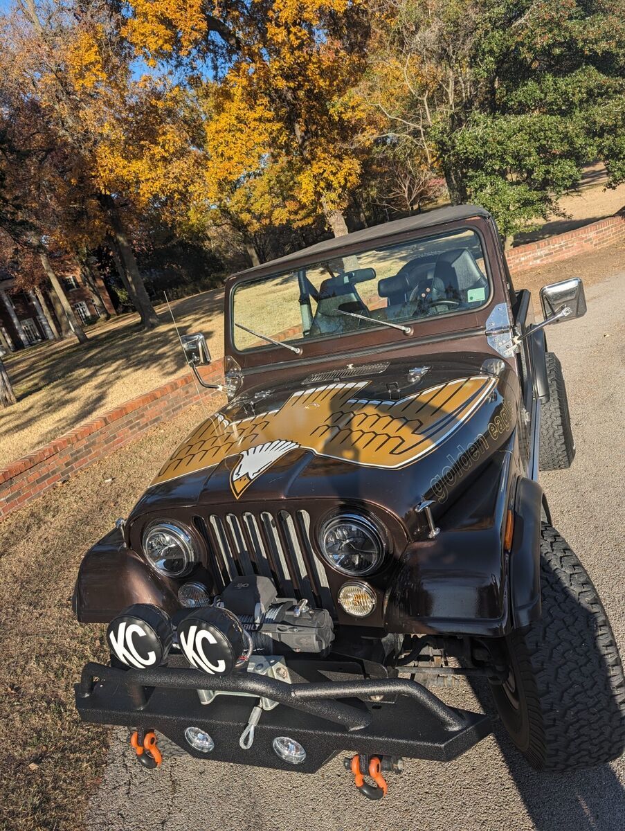 1985 jeep cj7 golden eagle - super clean