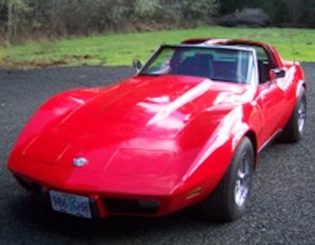 1978 chevy corvette anniversary edition bright red newly rebuilt 350 engine ttop