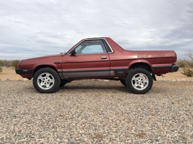 82 subaru brat - lifted, turbo