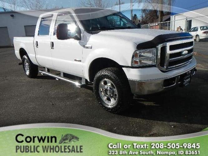 2005 ford f-250 super duty lariat 4dr crew cab lariat 4wd lb for sale in nampa, idaho