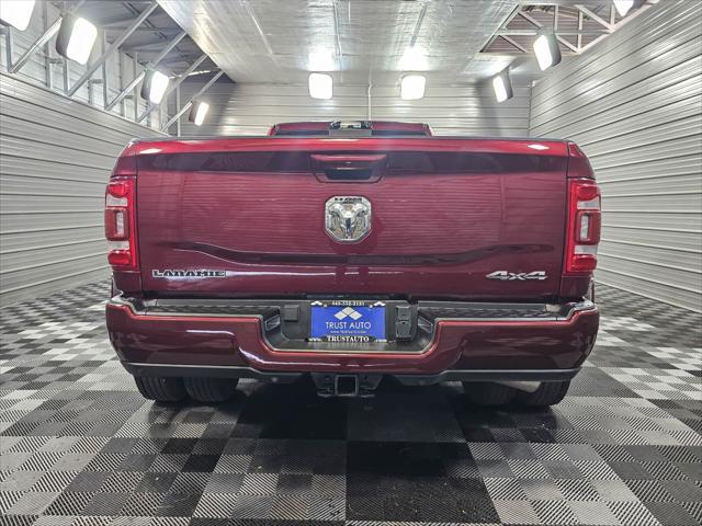 2022 ram 3500 laramie 4wd crew cab dually 8ft bed cummins ho diesel pickup truck