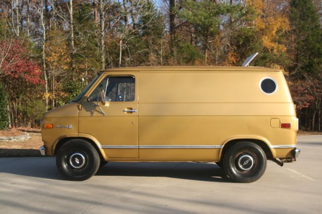 1976 chevy g10 shorty van classic survivor chevrolet shorty van rare v8 auto