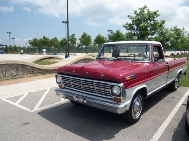 1969 ford f-100 ranger pickup truck 360 v8 3 on tree