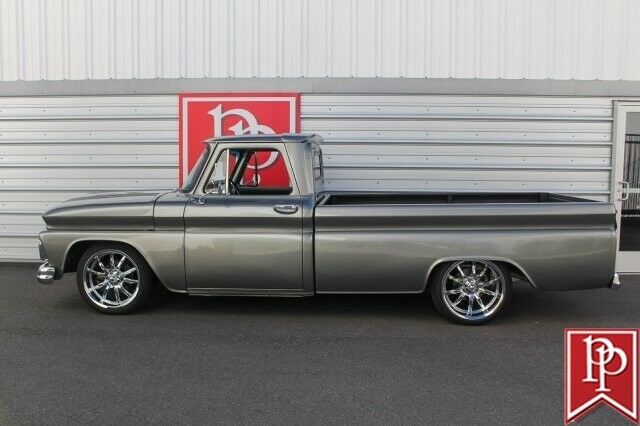 1964 chevrolet c-10 pickup truck grey metallic