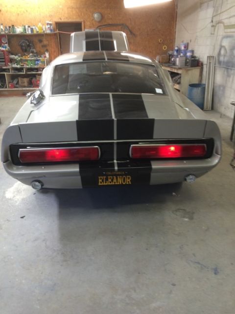 1968 mustang eleanor gt 500e shelby style unfinished project fastback conversion