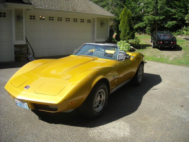1973 corvette roadster - 454 - 4 speed
