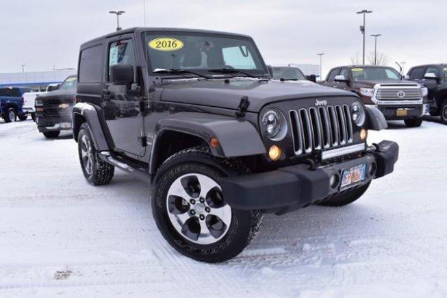 2016 jeep wrangler 4wd sahara for sale in anchorage, alaska