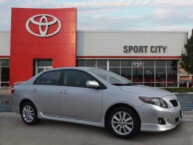 2010 toyota corolla s in dallas, tx