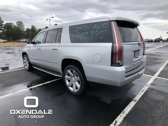 used 2017 cadillac escalade esv 4wd luxury flagstaff, az 86001 for sale in east flagstaff, arizona