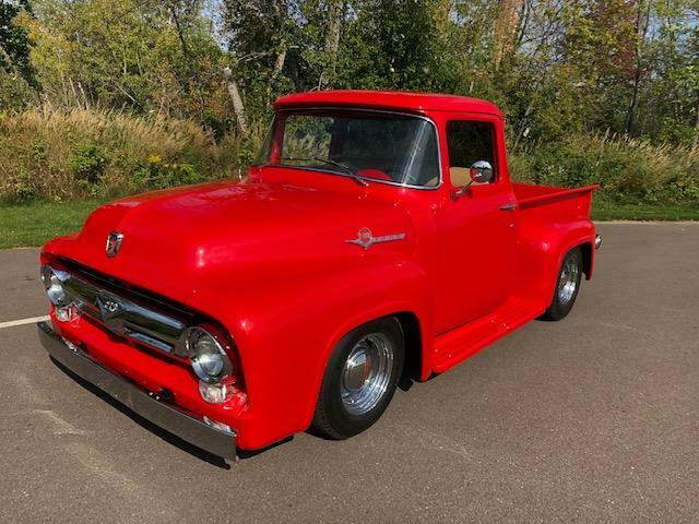 beautiful vintage f 100 big back window resto mod..all the right stuff