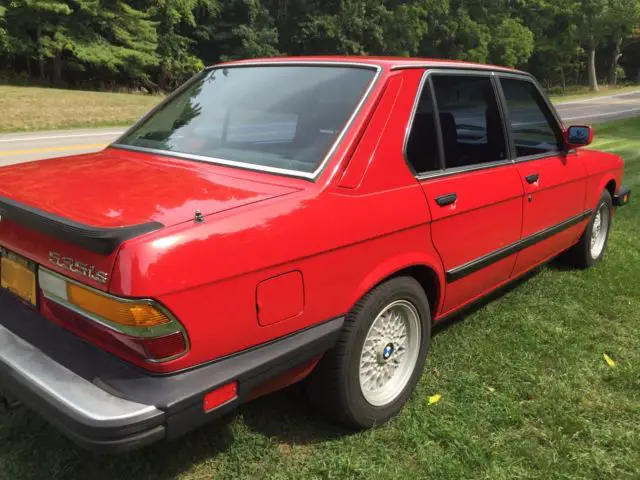 1988 bmw 5-series 535is 5-speed