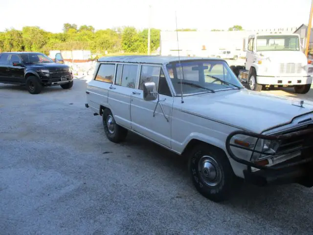 1986 jeep wagoneer 360 v8 4x4 jeep grand wagoneer barn find
