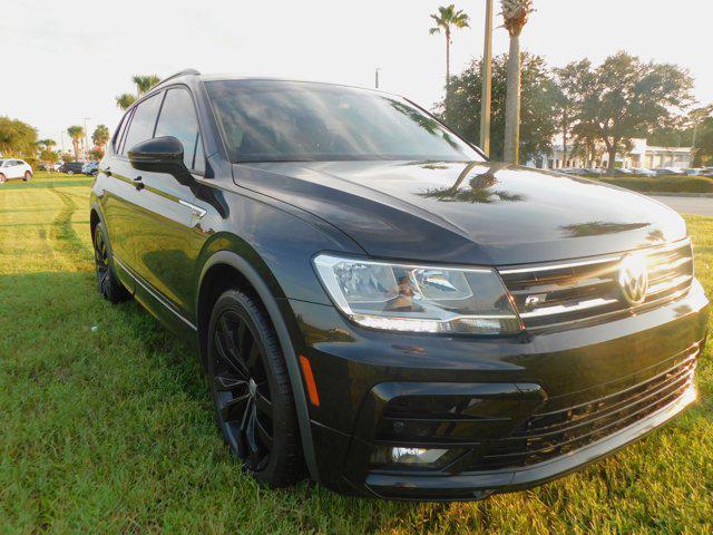 2021 volkswagen tiguan 2.0t se r-line black
