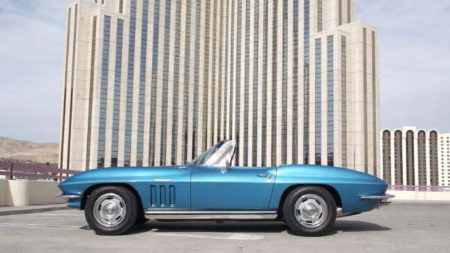 1965 chevrolet corvette convertible nassau blue