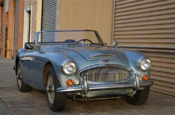 1967 blue austin healey 3000 mk iii in astoria, ny