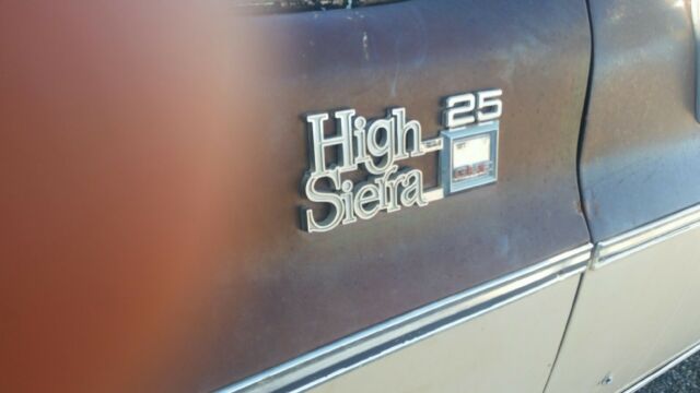 1978 gmc square body 6-litre ls camper special 2all-wheel-drive c10