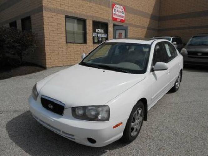 2002 hyundai elantra gls automatic sunroof in willoughby, oh