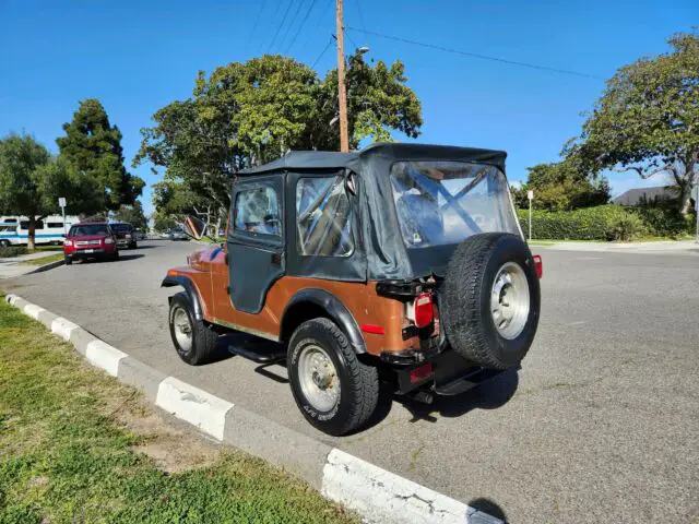 1974 jeep cj5 black 4wd manual