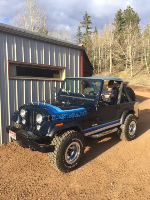 1982 cj 7 jeep renegade - super clean