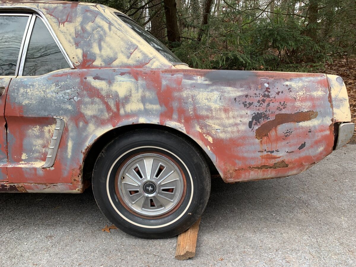 1964.5 ford mustang v8 coupe project for restoration