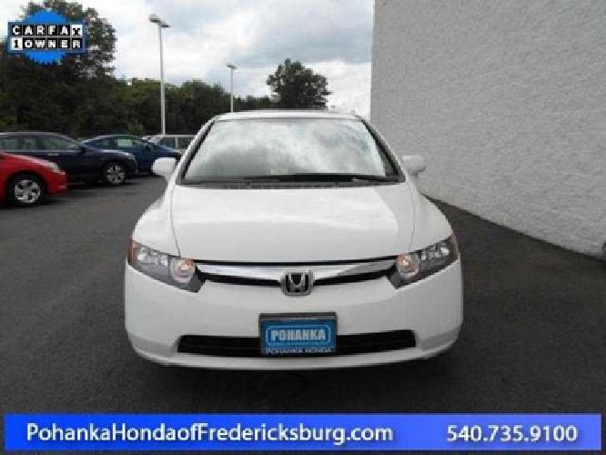 2007 honda civic sdn ex in fredericksburg, va
