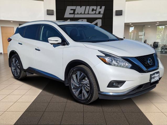 2018 nissan murano platinum