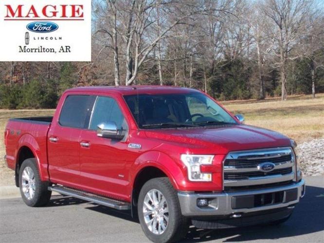 2016 ford f-150 lariat 4x4 lariat 4dr supercrew 5.5 ft. sb for sale in dabney, arkansas