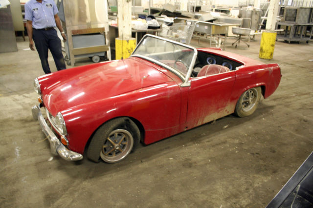 1964 austin healey sprite antique