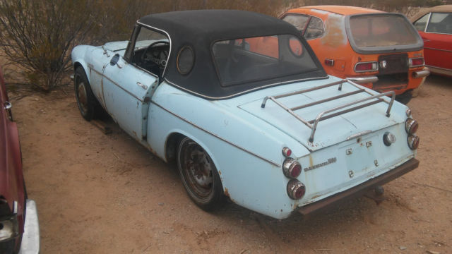 1967 datsun 1600 fairlady convertible project or parts car "no reserve"