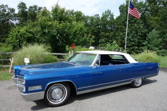 1966 cadillac eldorado convertible - all original -- excellent driver relisted