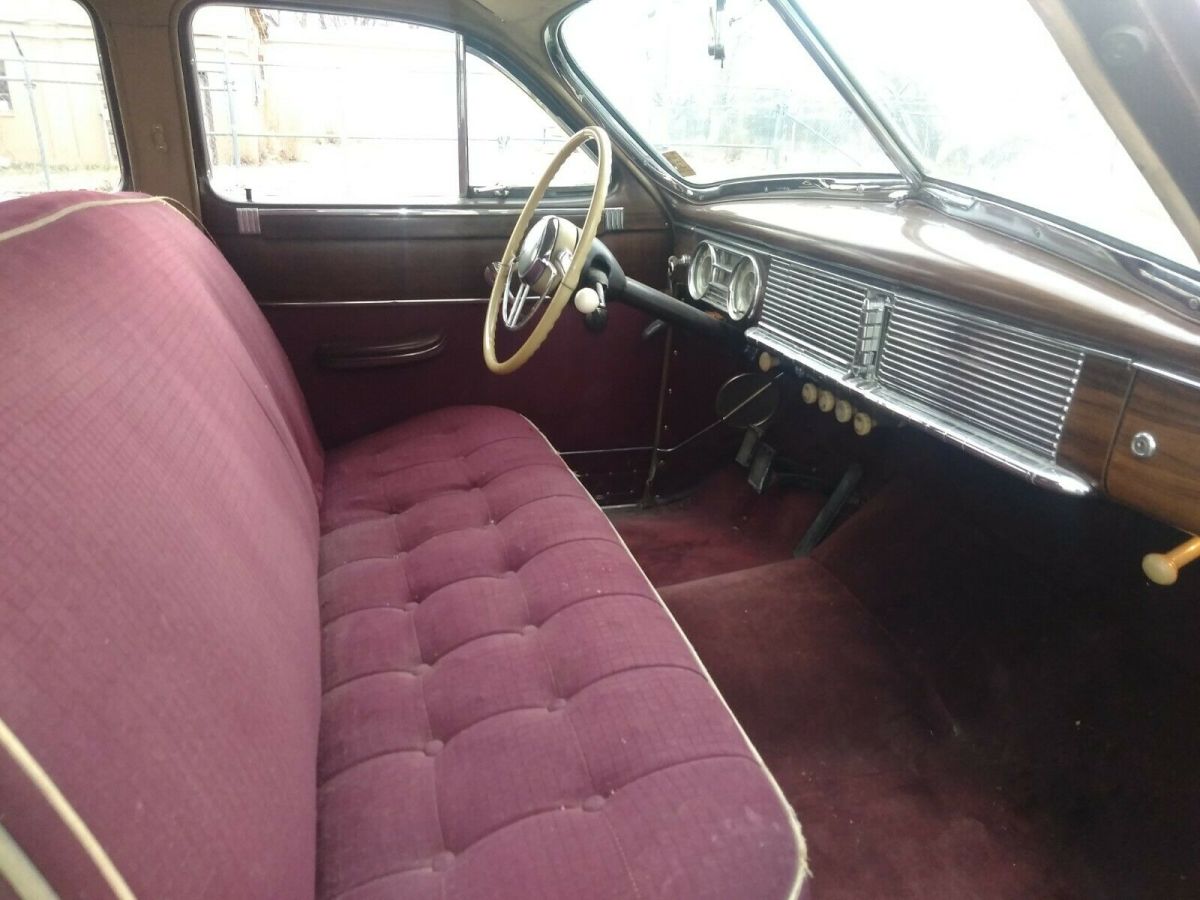 1949 early series packard custom touring sedan