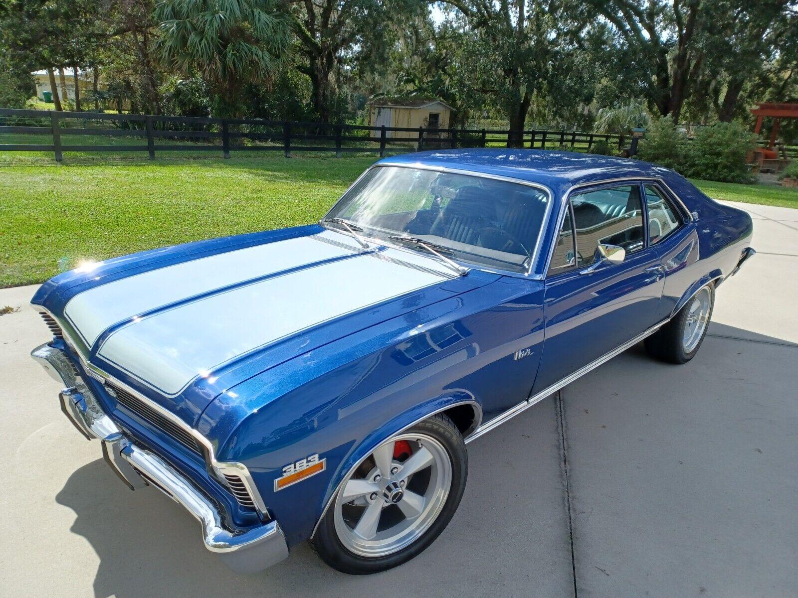 1972 chevrolet nova fresh restoration gm crate 383 stroker 200 miles