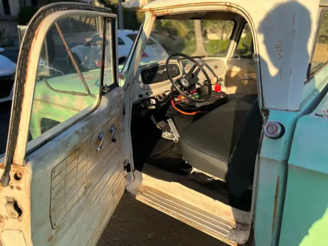 1966 dodge d100 pickup green rwd automatic