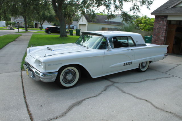 1958 ford thunderbird western car 2-owner original engine and transmission