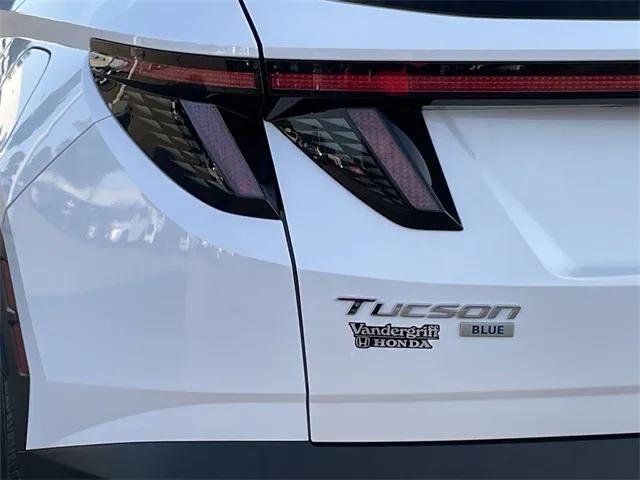 2022 hyundai tucson hybrid blue