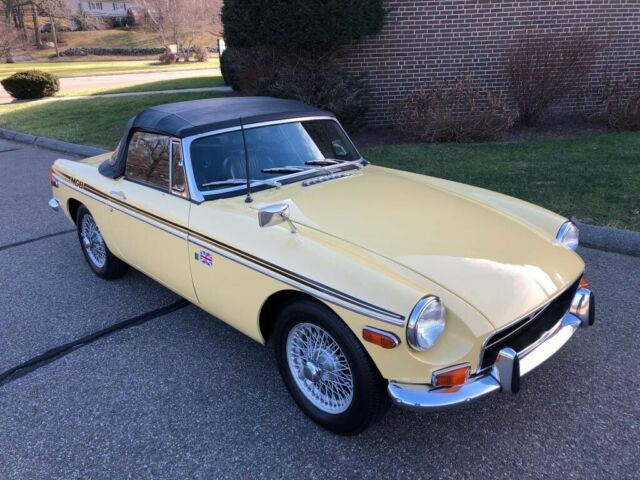 1970 mgb roadster rare split bumper california trust certified
