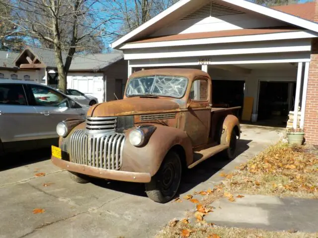 1941 chevrolet pickup, 1/2 ton short bed, dry west texas truck