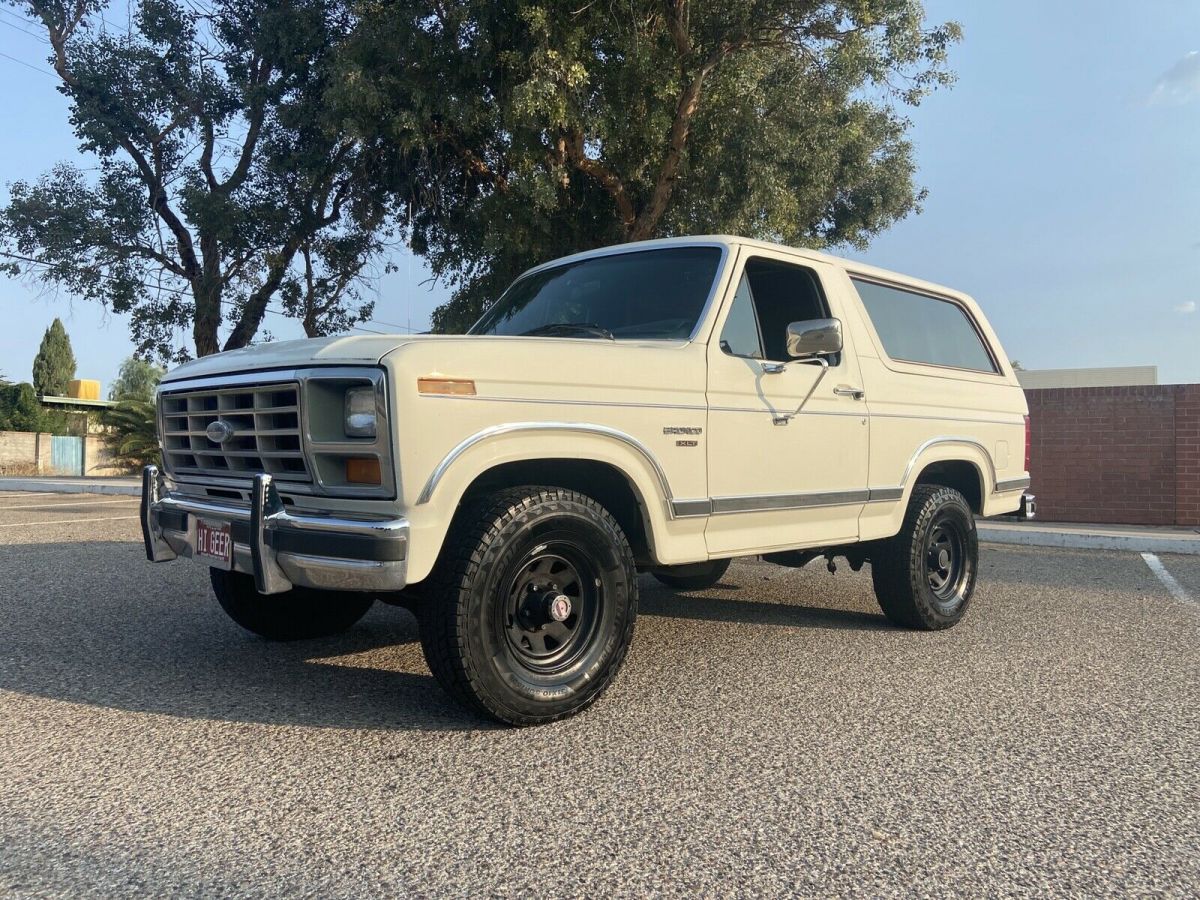 1986 ford bronco suv grey 4wd automatic u100