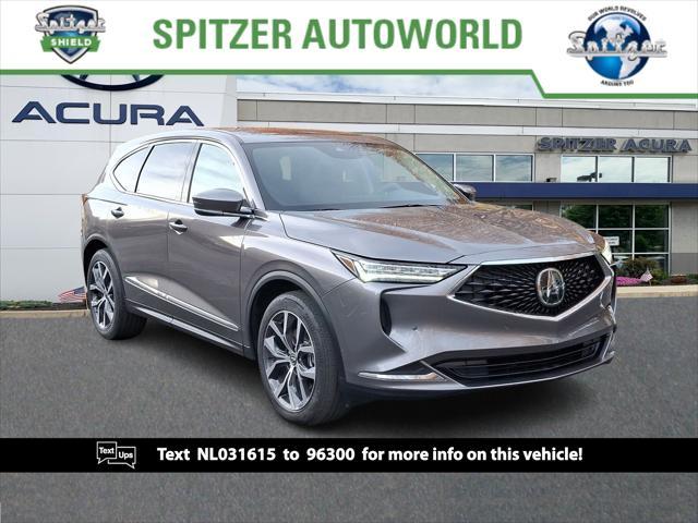 2022 acura mdx technology package