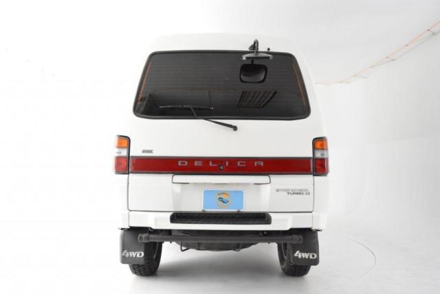 1991 mitsubishi delica 5-speed serviced t-belt replaced 69,870 miles white 2.5l