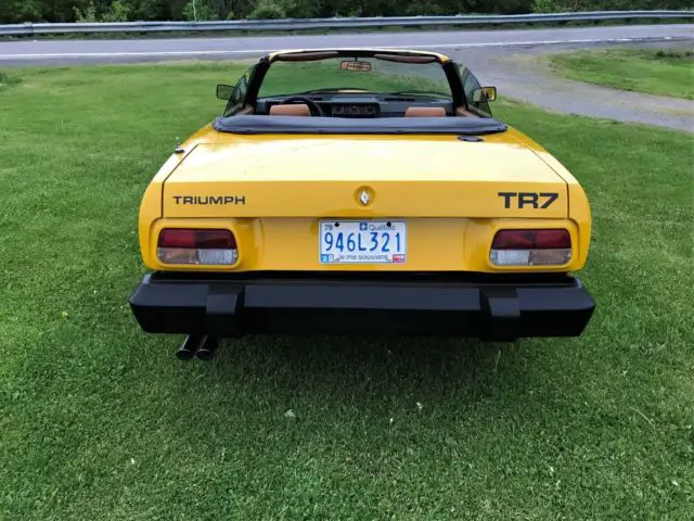1980 triumph tr7 1 owner last 37 years * austin healey * jaguar *