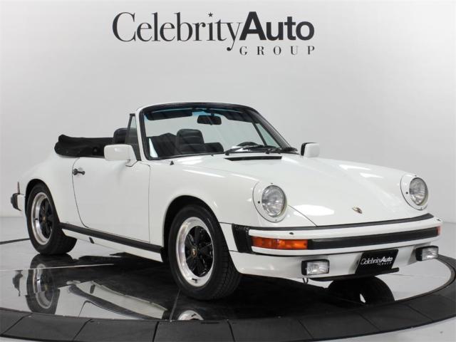 1983 porsche 911 sc cabriolet 5-speed