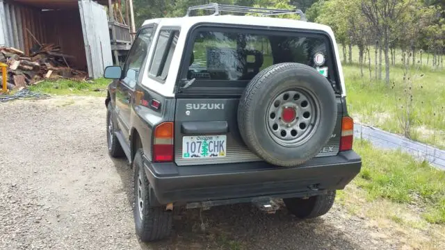 1989 suzuki sidekick jlx tdi turbo diesel conversion - 5-speed, 2-door, hard top