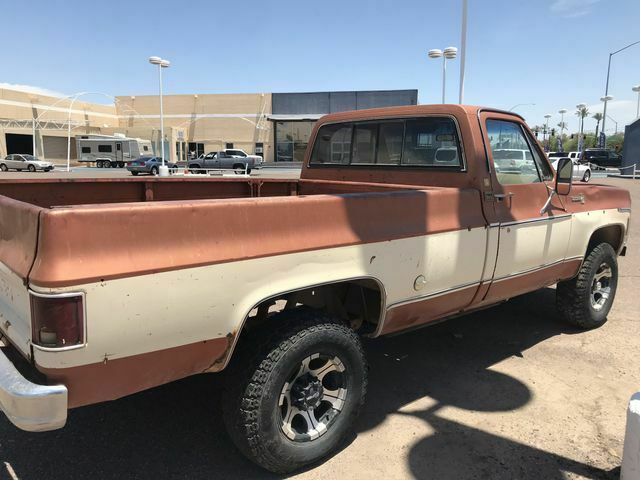 1978 chevrolet k20 scottsdale camper special 150000 miles copper/white v8 350 c