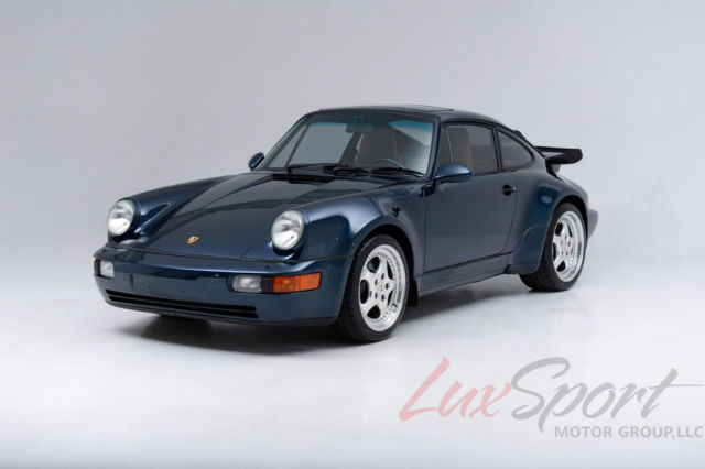 1994 porsche 911 3.6 turbo rare amazon green/tan with 38,000 miles 1 of 8 built!