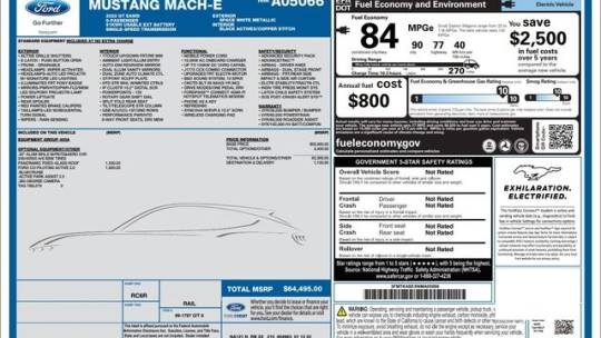 2022 Ford Mustang Mach-E