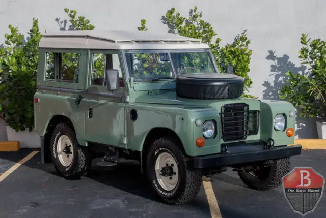 1974 land rover series iii 69448 miles green suv 2.25l 4 speed manual