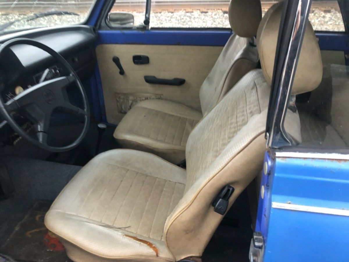1978 volkswagen super beetle convertible 51 k miles nice un cracked dash may del